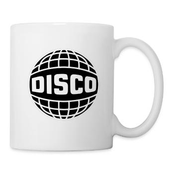 DISCO Kugel - Tasse - Weiß - Rechts