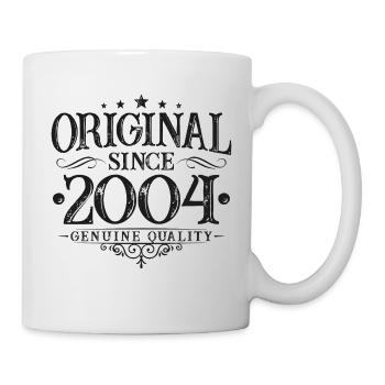 Original depuis 2004 Vintage Vintage Anniversaire - Mug blanc - blanc - Droite