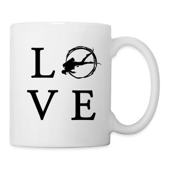Tauchen, Diving, Diver, taucher, Scuba Diving, Tau - Tasse - Weiß - Rechts