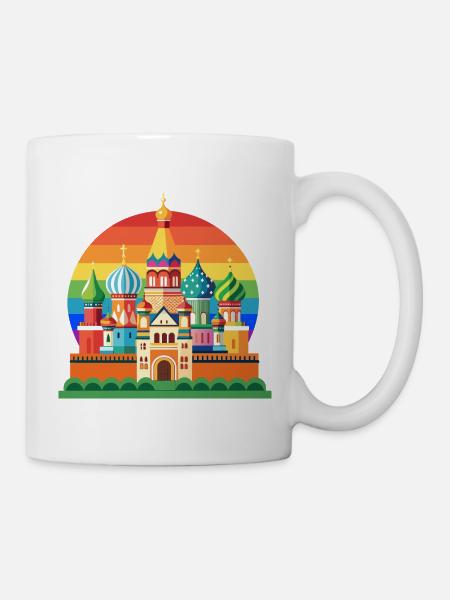 Kreml - Tasse - Weiß