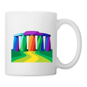 Stonehenge - Tasse - Weiß - Rechts