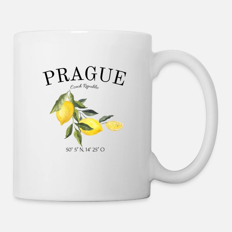 Prague - République tchèque - Bohême - Mug blanc - blanc