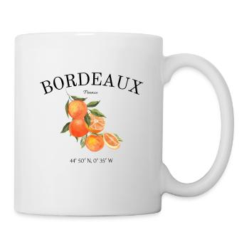 Bordeaux - France - Ville du Vin - Voyage - Mug blanc - blanc - Droite