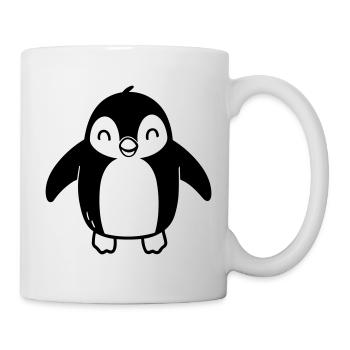 Pingouin - Mug blanc - blanc - Droite