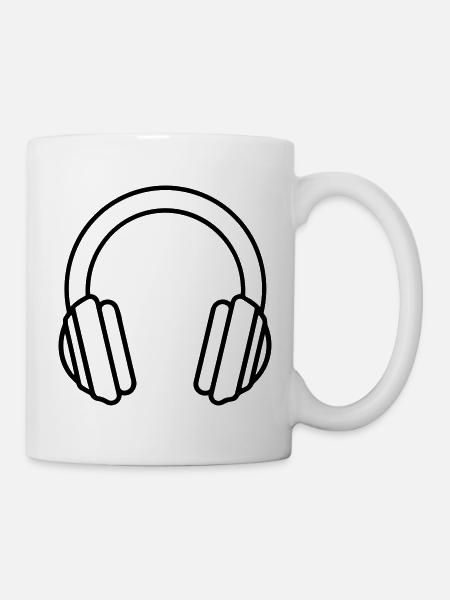 Gaming-Headset - Tasse - Weiß