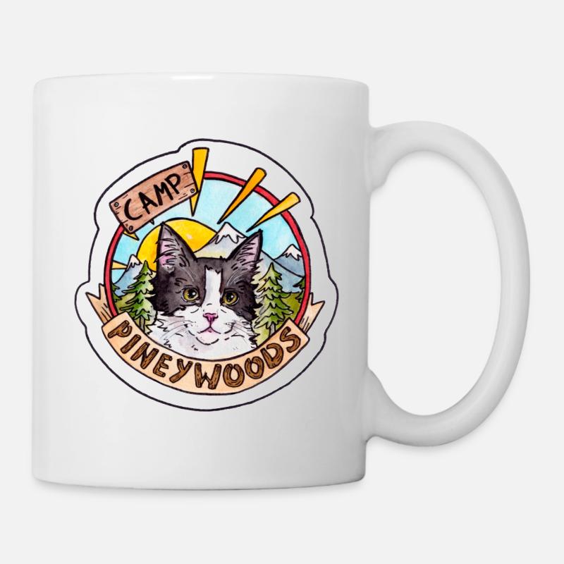 Camp Pineywoods - Mug - white