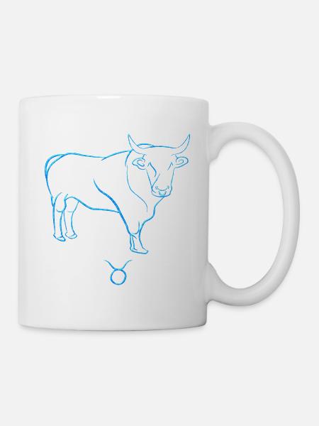 Bœuf - Mug blanc - blanc