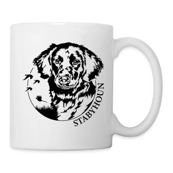 Stabyhoun Chien de chasse Chasseur Chiens de chasse Wilsigns - Mug blanc - blanc - Droite