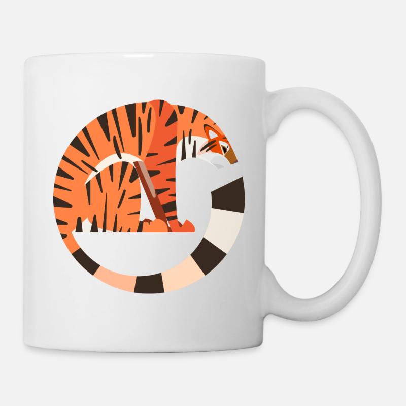 Tiger - Tasse - Weiß
