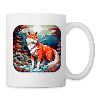 Asian Fox - Mug - white - Right