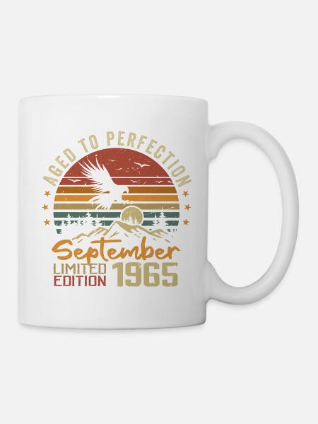 September 1965 Birthdays born in September 1965 - Mug - white