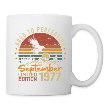 September 1977 Anniversaire Nées en Septembre 1977 - Mug blanc - blanc - Droite