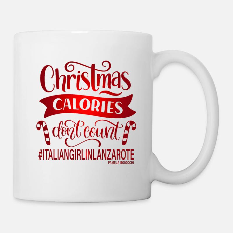 CALORIES DE NOËL - Mug blanc - blanc