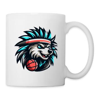 Porcupine Basketball Team - Mug - white - Right