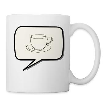 Coffee cup - Mug - white - Right