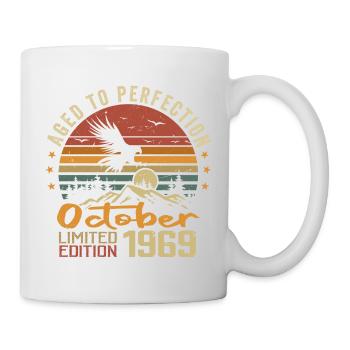 Vintage October 1969 - October 1969 Retro Gift - Mug - white - Right