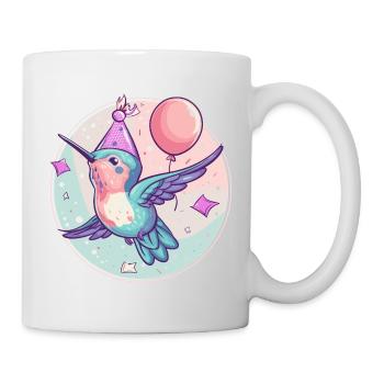 Hummingbird Bird Birthday Baby - Mug - white - Right