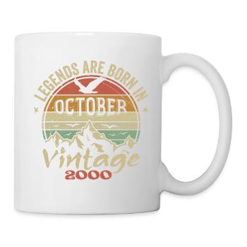 Awesome Since October 2000 - October 2000 Gift - Mug - white - Right