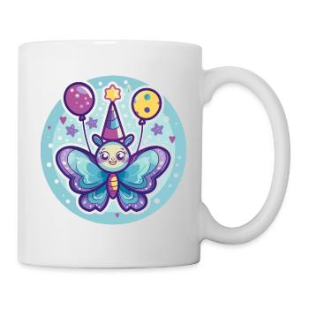 Butterfly Birthday Baby - Mug - white - Right