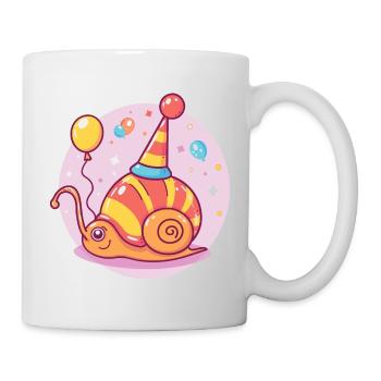 Snail Birthday Baby - Mug - white - Right