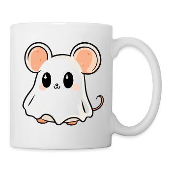 Mouse Halloween Funny Ghost - Mug - white - Right