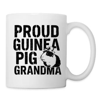 Guinea Pig Grandma - Proud Grandma - Mug - white - Right