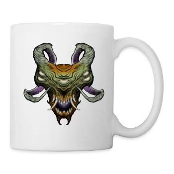 D Mon - Tasse - Weiß - Rechts