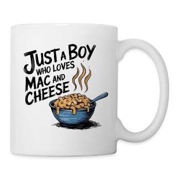 Love for Mac 'n' Cheese - Mug - white - Right