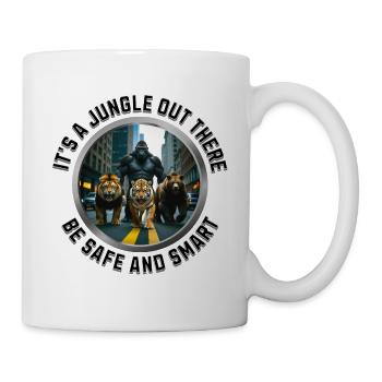 It's a Jungle out there - Mug - white - Right