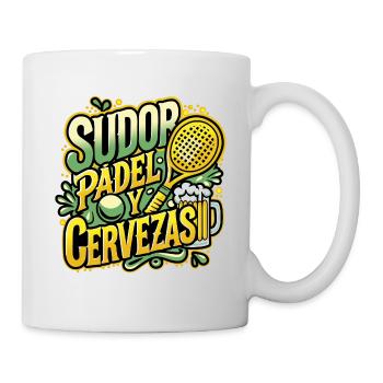 Sweat PADEL & Beers - Mug - white - Right