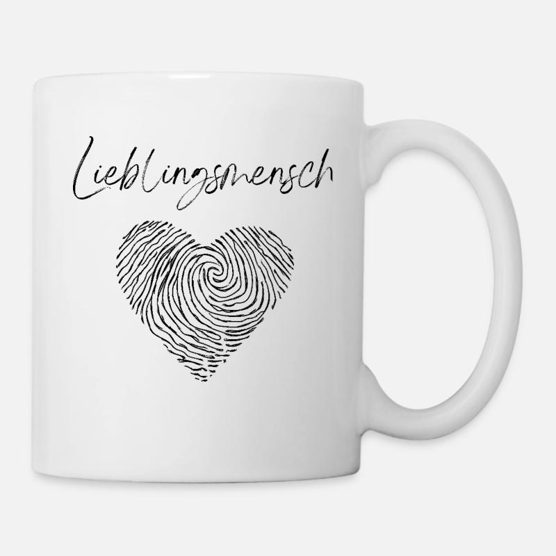 Lieblingsmensch - Tasse - Weiß