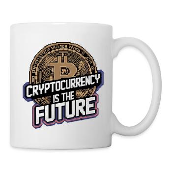 Cryptocurrency Is The Future 9 - Tasse - Weiß - Rechts
