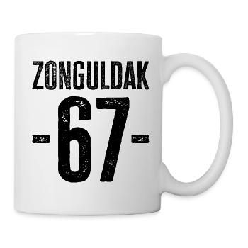 Zonguldak 67 – Schwarzmeerregion aus Türkiye - Tasse - Weiß - Rechts