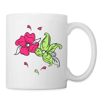 Flower greeting - Mug - white - Right