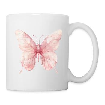 butterfly, butterfly wings - Mug - white - Right