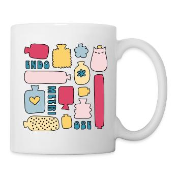 Endo Wärmflaschen [pink] - Tasse - Weiß - Rechts