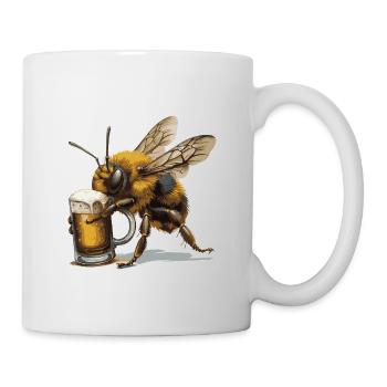 Bee Beer Funny - Mug - white - Right