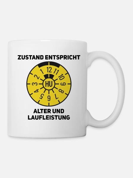 Zustand entspricht Laufleistung - Tasse - Weiß