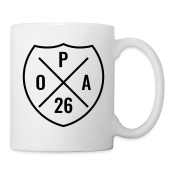 Opa 2026 - Opa 26 - Zukünftiger Opa Geschenk - Tasse - Weiß - Rechts