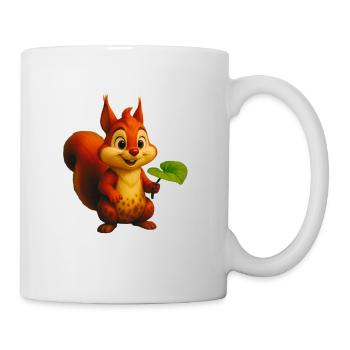 écureuil - Mug blanc - blanc - Droite