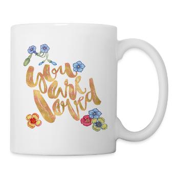 you are loved - Tasse - Weiß - Rechts