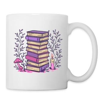 My TBR Could Crush Me – BookTok Design - Tasse - Weiß - Rechts