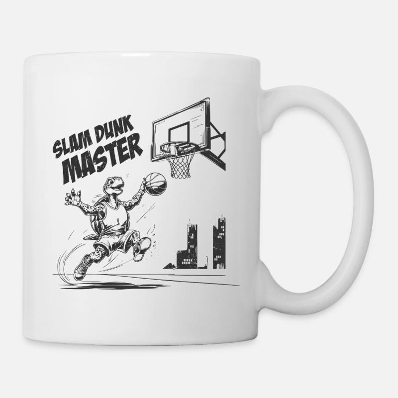 Basket-ball - Mug blanc - blanc