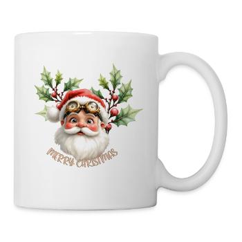Vintage Christmas with Elf - Mug - white - Right