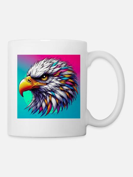 Adler - Tasse - Weiß