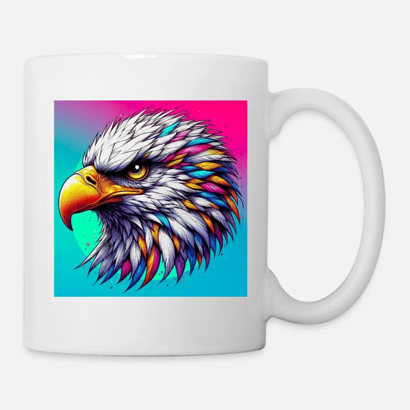 Adler - Tasse - Weiß