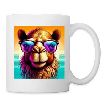 chameau - Mug blanc - blanc - Droite