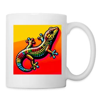 Gecko - Mug blanc - blanc - Droite