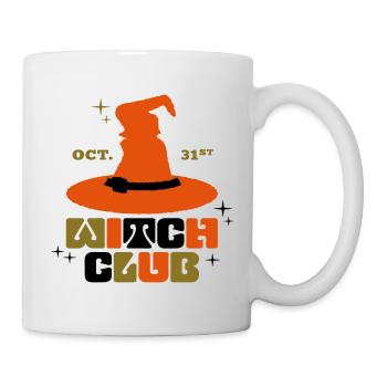 Chapeau Magique Halloween - Mug blanc - blanc - Droite