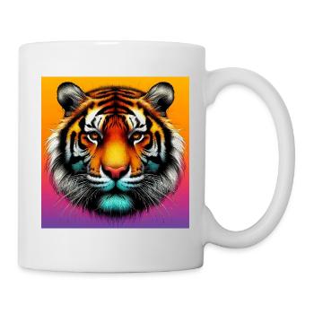 tigre - Mug blanc - blanc - Droite